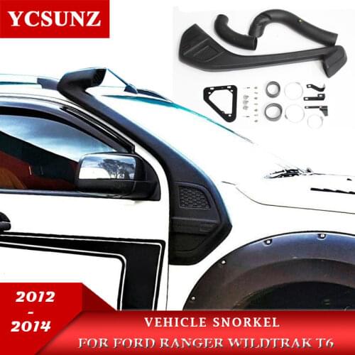 Air intake snorkel For Ford Ranger Wildtrak T6 2012 2013 2014 vehicle snorkel parts trucks 4x4 accessories