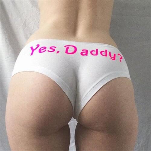 YES DADDY Good Elastic Waist Contrast Ruffles Kawaii Bow Panties Soft Sister Little Girl Brief G-string Briefs Underwear Panties