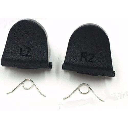 10set/lot Original new L2 R2 Trigger Buttons Button with Spring For PS4 Controller