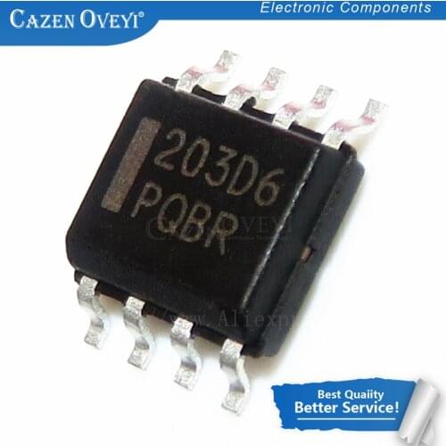 10pcs/lot NCP1203D60R2G SOP-8 203D6 SOP8 NCP1203D6 SOP NCP1203D60R In Stock