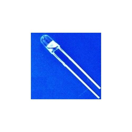 100pcs 8MM LED light-emitting diode white hair red hat astigmatism LED light tube red red LED