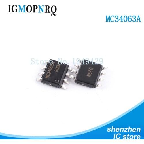 50PCS/Lot MC34063 MC34063A 34063 SOP-8 Power Chip New Wholesale Electronic