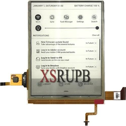 6 inch lcd and touch screen With backlight For Kobo nia e-reader reader matrix DISPLAY For Kobo nia e-reader