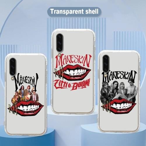 Maneskin Damiano David Phone Case Transparent For Samsung Galaxy A 3 5 7 8 10 20 21 30 40 50 51 70 71 E S 2016 2018 4G