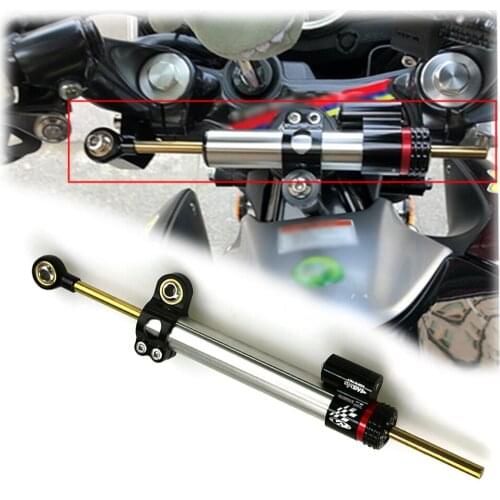 Motorcycle Stainless Steel 75MM Damper Stabilizer Bracket Universal Stabilizer Motorcycle Accessories