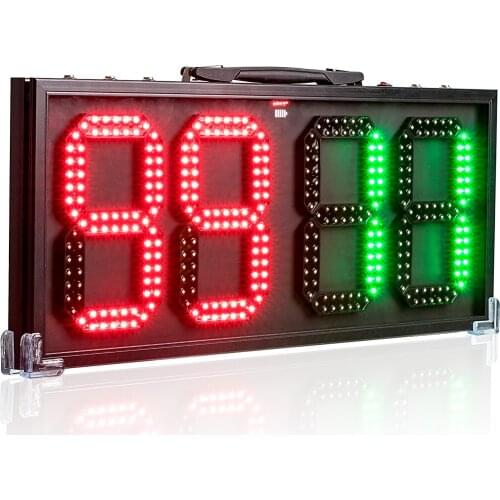 LED Score board 8-In 60CM Soccer Change Player Display Board Game Injury Stop Time DisplayBoards Sports Referee Equipment