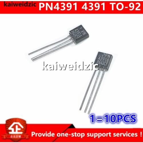 Kaiweikdic New imported original PN4391 4391 To-92 N channel MOS field effect tube transistor with direct triode