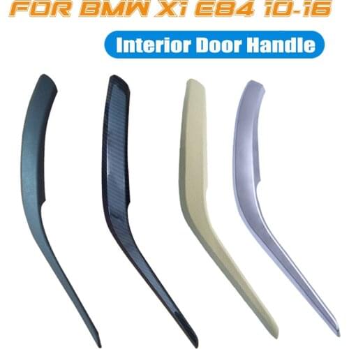 Left Right Side Car Inner Door Panel Handle Pull Trim Cover Auto Interior Door Handles Covers For BMW X1 25dX/X1 25iX 2010-2016
