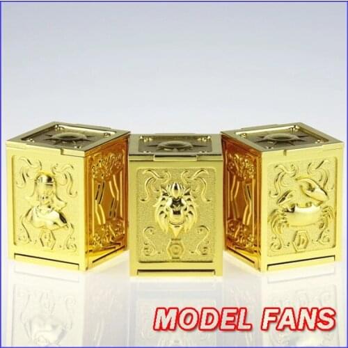 MODEL FANS IN-STOCK 3pcs/set Jmodel Saint Seiya Cloth Myth Metal Pandora Box vol 2 Cancer Virgo Leo for collection