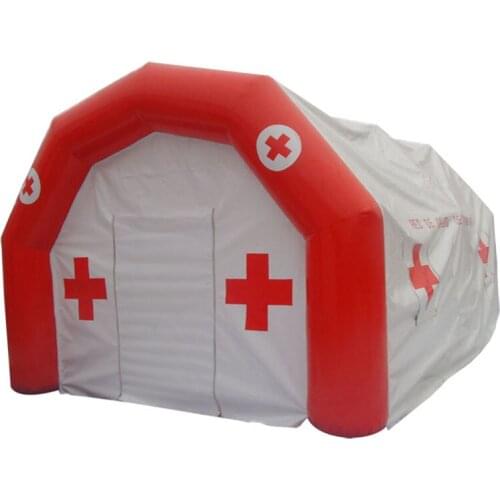Inflatable medical tent 6x4x3m or customized Air Tight Inflatable Emergency Tent Hospital for sale