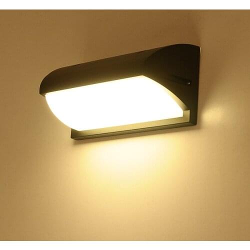 Wall lamp outdoor waterproof LED European creative aisle outdoor wall lamp patio terrace door lamp outdoor up and down light