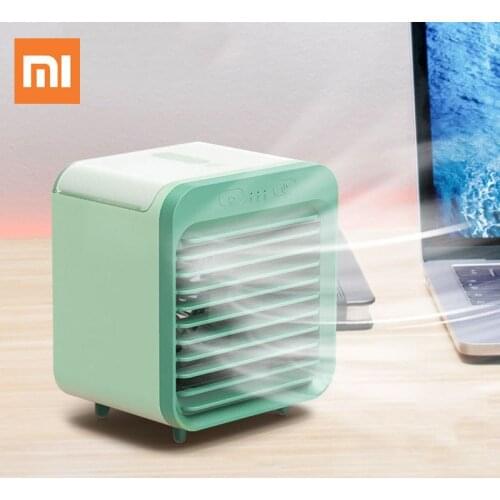Xiaomi USB Desk Mini Fan Portable Air Cooler Fan Air Conditioner Desktop Air Cooling Fan Humidifier Purifier For Office Bedroom