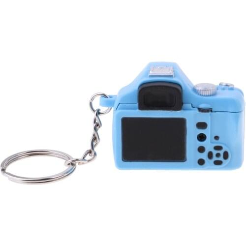 Modern Miniature SLR Camera for Blythe BJD 1/3 1/4 1/6 Doll Dress Up Ornament Blue