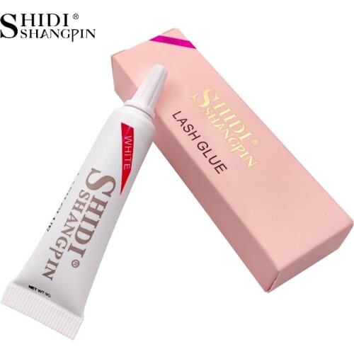 SHIDISHANGPIN 1pcs Eyelash Glue Clear Color Makeup Mink Eyelash Glue Mink Eyelash Glue cosmetic tools primer for eyelashes