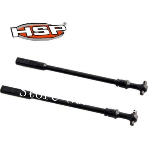 2Pcs RC Remote Control Car Parts 18007 HSP 94180 1/10 Climber 4X4 Rock Crawler Part Drive Shaft (L)
