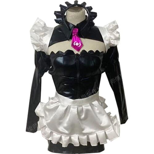 2021 Fate Grand Order Sesshouin Kiara cosplay costume Sexy black Server suit Uniform Halloween cloth Anime outfits