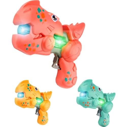 Children Blaster Toy Sound and Light Cartoon Electric Shooting Toy High-fidelity Speakers Various Sound Effects