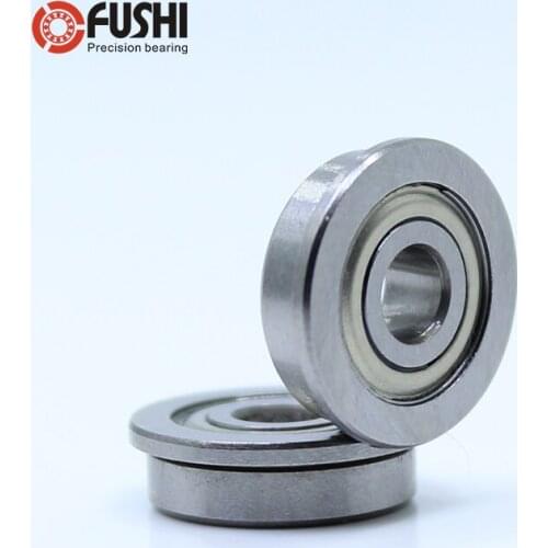 F604ZZ Flange Bearing 4x12x4 mm ABEC-1 ( 10 PCS ) Flanged F604 Z ZZ Ball Bearings