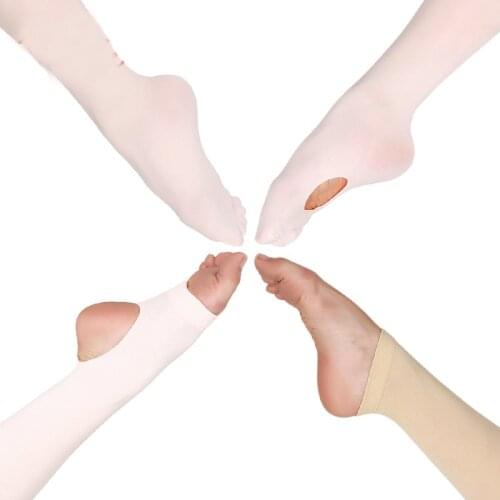 Adult Women Kids Pantyhose Tights for Dancing Elastic Waist Yoga Footless Tight Girls Stirrup Convertible Dance Ballet Tights