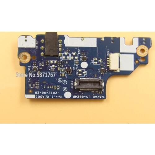 QAZA0 LS-8824P 07RFHW 7RFHW for dell XPS12 9Q23 laptop Switch audio board