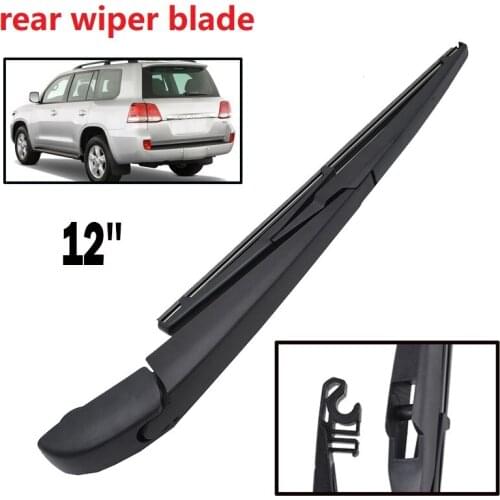Rear Windshield Wiper Arm Blade Kit for Toyota Land Cruiser Lexus LX570 2008-2015 GX470 2003-2009 85241-42070
