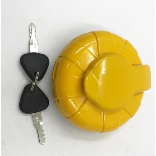 Excavator /60/80/120/140/210/240/290/360/480 diesel fuel tank cover with 2 keys digger parts accessories