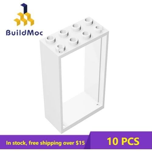 10PCS MOC Bricks 60599 2x4x6 For Building Blocks DIY For Educational High-Tech Spare Toys For Children Gifts