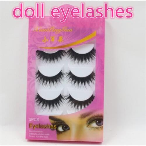 Doll eyelashes suitable for blyth icy middie blyth doll,A box of 5 pairs, there are two different choose
