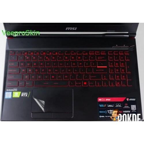 Matte Touchpad film Sticker For MSI GL63 9SC 9RDS 8SDK Series TOUCH PAD Trackpad Protector