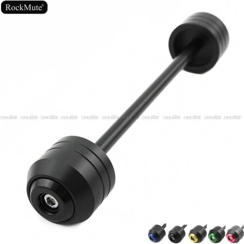 Motorcycle Aluminum Alloy POM Front Axle Fork Wheel Protector Slider For HONDA CBR600RR 2003 2004 2005 2006 Black Gold Red Blue