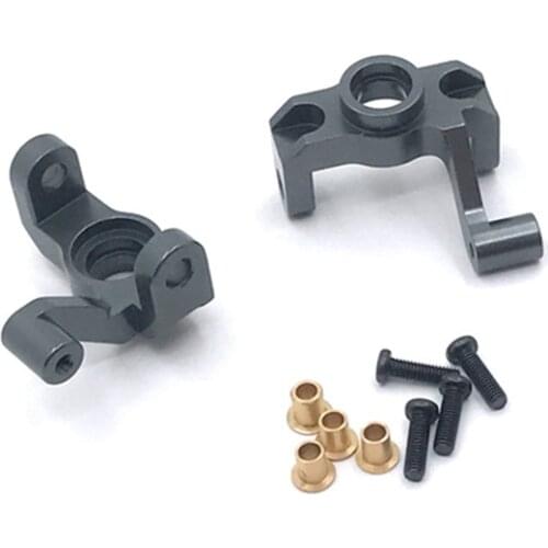 Steering Hub Carrier Knuckle (L/R) 0005 Portal Drive Housing for WLtoys 12428 12423 1/12 FEIYUE Desert Eagle FY03