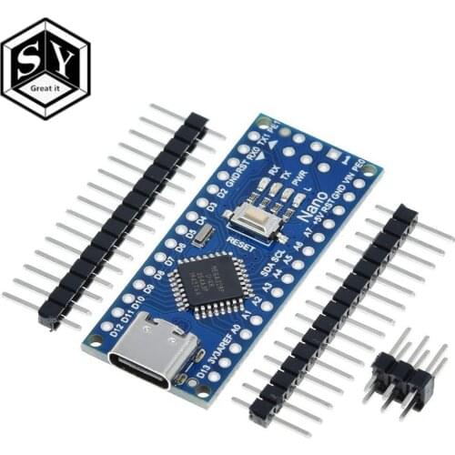 Type-C / Micro USB CH340 Nano 3.0 ATmega328P Controller Board Compatible For Arduino Nano CH340 USB Driver Nano V3.0 ATmega328