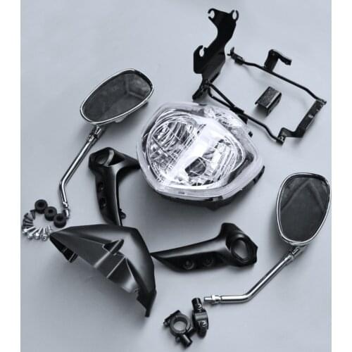 Fit For FZ6 N/S FZ-6N FZ6N 2007 - 2010 2008 2009 Headlight Set Assembly Bracket Mirror speedometer Cover