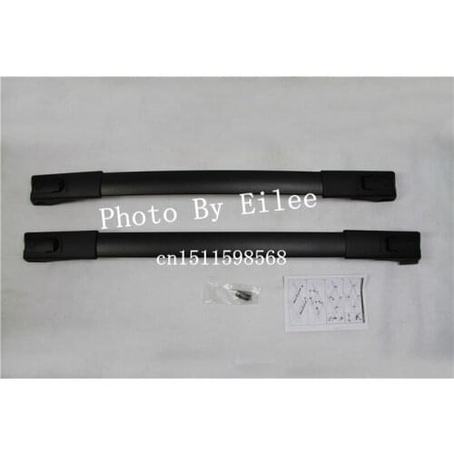 High quality Black OEM ABS aluminium cross bar FIT FOR Toyota RAV4 2013 2014 2015 crossbar baggage luggage roof rack bar