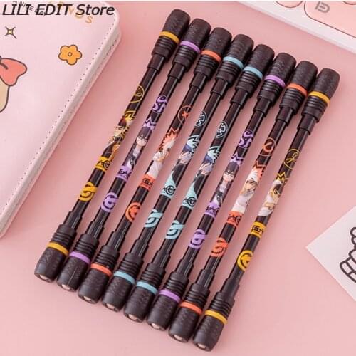 1PC Penspinning Non Slip Coated Spinning Pen Champion Rolling Pen Ball Point Improve ChileS Learning Office Supplies