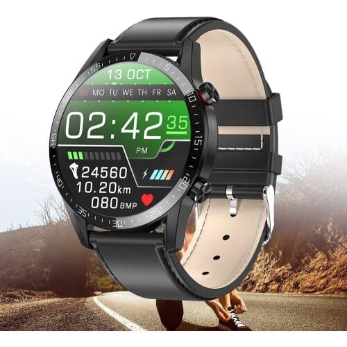 2020 Women Men Smart Watch ECG PPG Bluetooth Call Music Control IP68 Waterproof 1.3 inch Heart Rate Activity Bracelet PK L9 DT78