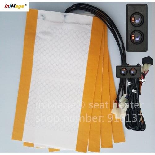 2 seats install,Polo,Sharan,Touran, switch seat heater,heated seat,car switch,seat heating auto accessories,carbon fiber warmer