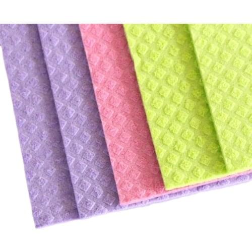 Water Absorbent Oil-Free Cleaning Cloth For Furniture Countertop Kitchen Tableware
