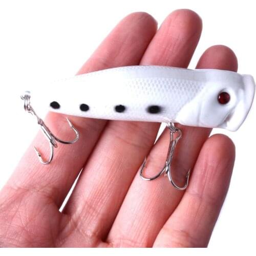 1pc Luminous Pencil Fishing Lures 7.5cm 10g Hard Baits Artificial Make Bass Crankbait Wobblers Fishing bait Treble Hooks Tackle