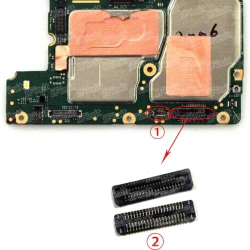 2pcs/lot Original New for Samsung A10S A107 A107F A20S A207 A207F Battery / LCD Display FPC Contact Connector on Board