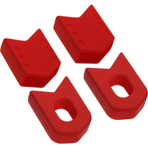 Mountain Bicycle Crank Protective Cover MTB Bike Crank Set Protective Crank Arm Cover Universal 4pcs/1set