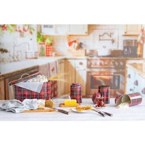 ALASSO ekmek kutusu dolap demir aperatif kutusu masaüstü bitirme toz geçirmez saklama kutusu depolama kutusu kaleci gıda yapılan