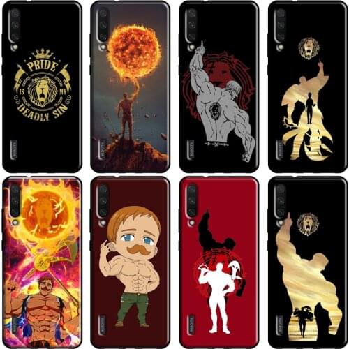 Escanor Seven Deadly Sins Cover For POCO X3 NFC M3 Case For Xiaomi Mi Note 10 Lite A2 8 9 Mi 9T 10T Pro Mi 11 Back Cover