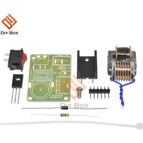 15KV High Voltage Generator Step-up Inverter Arc Cigarette Ignition Coil Module Transformer Electronic Parts Suite 3.7V DIY Kit