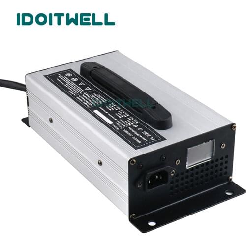 Customized 900W series 12V 40A 24V 25A 36V 18A 48V 15A 60V 12A 72V 10A 84V 8A battery charger with Voltage and current display