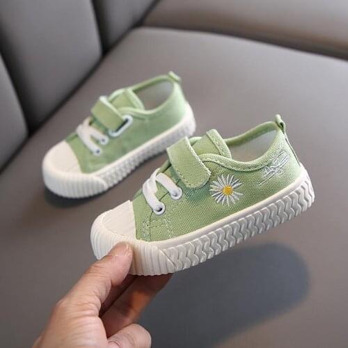 2020 Autumn New Children Canvas Shoes Girls Sneakers Breathable Spring Fashion Kids Shoes For Boys Casual Shoes Student