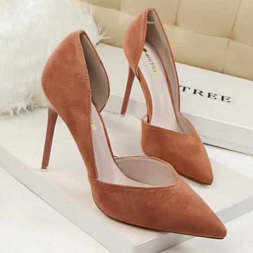 LZXGSJ Suede Pumps