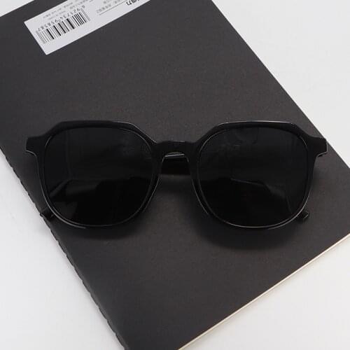 New Type Polarized Sunglasses Men Women Universal Black Polygon Eyeglasses Frame Outdoor Safety Driving Daily Essential Glasses