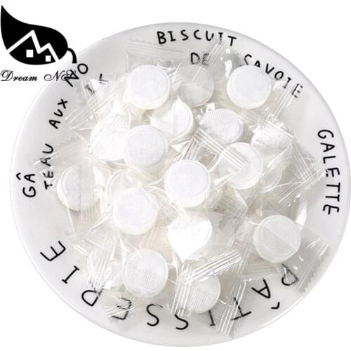 Disposable beauty travel compression cleansing towel disposable compressed white towel sorcery towel mesh non-woven towel