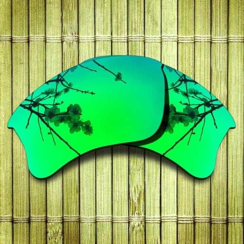Polarized Replacement Lense For-Oakley Flak Jacket XLJ Sunglasses Frame - Green Color Available